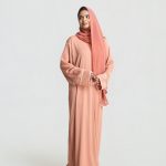 Neroli Abaya Set · Peach