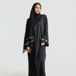 Jasmine Abaya Set · Black